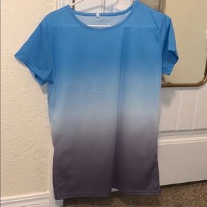 ombré shirt